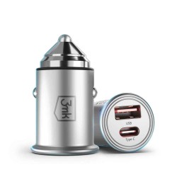 Ładowarka samochodowa 3mk Hyper Car Charger 45W aluminiowa… | PartsPC.pl