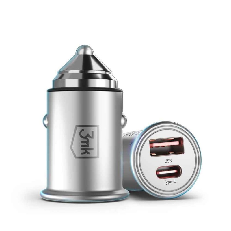 Ładowarka samochodowa 3mk Hyper Car Charger 45W aluminiowa… | PartsPC.pl