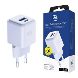 Ładowarka sieciowa 3mk Hyper GaN Charger 20W QC4+ PD PPS USB… | PartsPC.pl