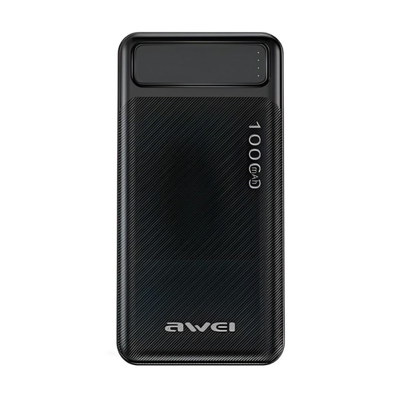 Powerbank Awei P5K 10000mAh 2xUSB 2,1A czarny | PartsPC.pl