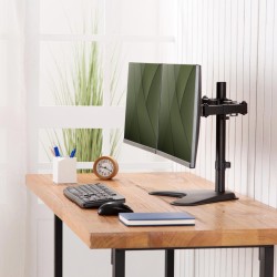 Stojak biurkowy podwójny DIGITUS 2xLCD max. 32"max. 2x 8kg u… | PartsPC.pl
