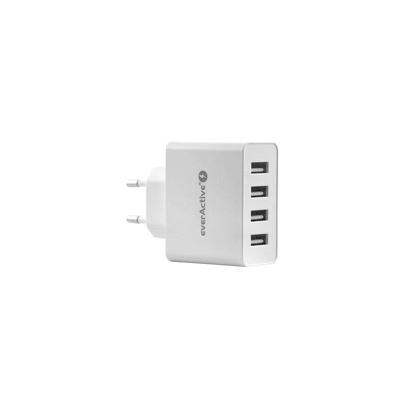 Ładowarka sieciowa everActive SC-400 4xUSB 5A | PartsPC.pl
