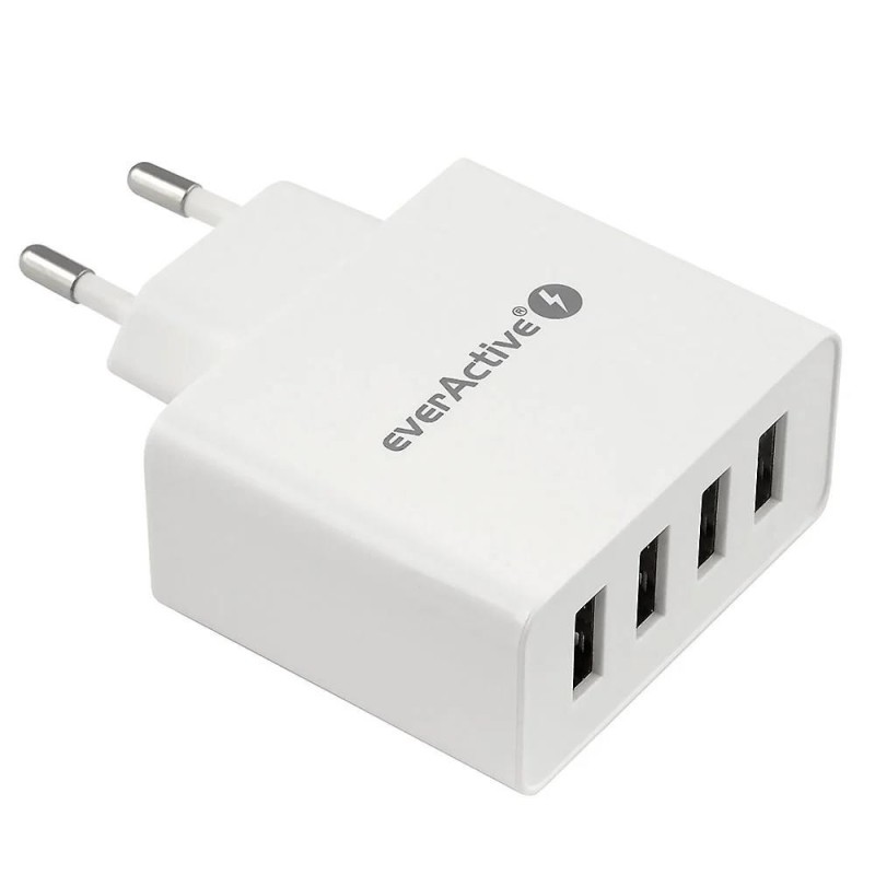 Ładowarka sieciowa everActive SC-400 4xUSB 5A | PartsPC.pl