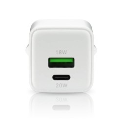 Ładowarka sieciowa everActive GaN SC-330 1x USB, 1x USB-C QC… | PartsPC.pl