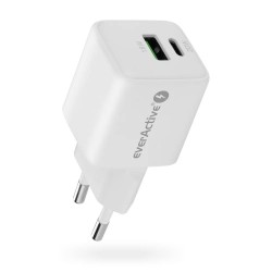 Ładowarka sieciowa everActive GaN SC-330 1x USB, 1x USB-C QC… | PartsPC.pl