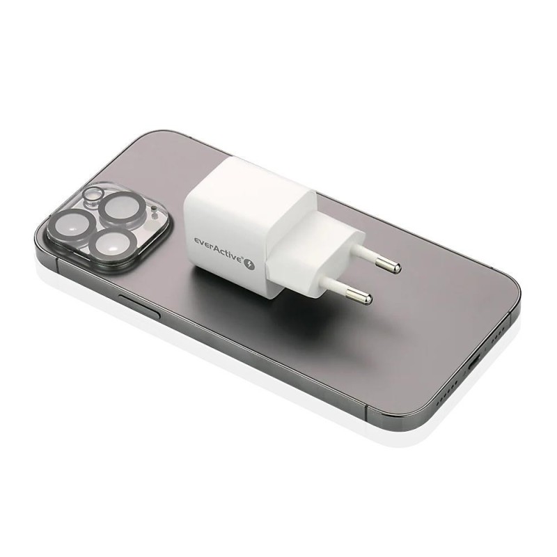Ładowarka sieciowa everActive GaN SC-330 1x USB, 1x USB-C QC… | PartsPC.pl