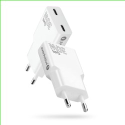 Ładowarka sieciowa everActive GaN SUPER SLIM SC-385Q QC4+ 2x… | PartsPC.pl