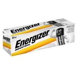 Energizer Bateria Industrial alkaliczna D LR20 12 szt. Bulk | PartsPC.pl