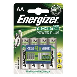 Akumulatorki AA / R6 Energizer Ni-MH 2000mAh - 4 sztuki | PartsPC.pl