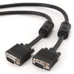 Gembird Kabel VGA 15M/15M EKRAN+FERRYT 15M BLACK | PartsPC.pl