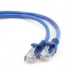 Gembird Patch cord kat.5e osłonka zalewana 0.25M niebieski | PartsPC.pl