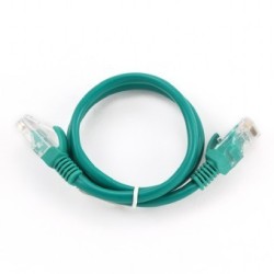 Gembird Patch cord kat.5e osłonka zalewana 1.5M zielony | PartsPC.pl