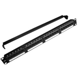 Gembird Patch Panel 24 Porty 1U 19'' Kat.6 z funkcją organiz… | PartsPC.pl