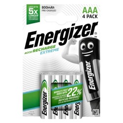 Akumulatorki Energizer R03/AAA Ni-MH 800mAh Extreme - 4 sztu… | PartsPC.pl