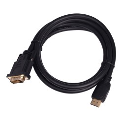 TB Kabel HDMI - DVI 1.8m DVI 24+1, pozłacany | PartsPC.pl