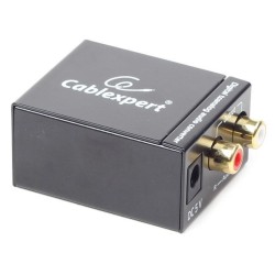 Gembird Adapter Digital Audio TOSLINK - Analog RCA | PartsPC.pl