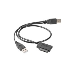 Gembird Adapter USB(M)+Power - SATA Slim SSD (na kablu) | PartsPC.pl