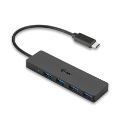 i-tec USB-C Slim pasywny HUB 4x USB 3.0 do podłączenia USB-A… | PartsPC.pl