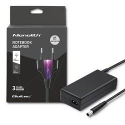 Qoltec Zasilacz do Dell 65W | 19.5V | 3.34A | 7.4*5.0+pin | PartsPC.pl