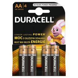 Duracell Baterie basic AA/LR6 4szt blister | PartsPC.pl