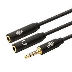 TB Kabel 3,5mm Mini Jack - 2x 3,5mm Mini Jack M/F adapter 30… | PartsPC.pl