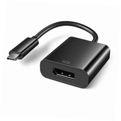 Gembird Adapter USB Typ-C to DisplayPort Czarny | PartsPC.pl