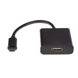 Gembird Adapter USB Typ-C do HDMI(F) czarny | PartsPC.pl