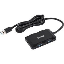 YENKEE Hub ładujący z 4 portami USB YHB 4341BK, | PartsPC.pl
