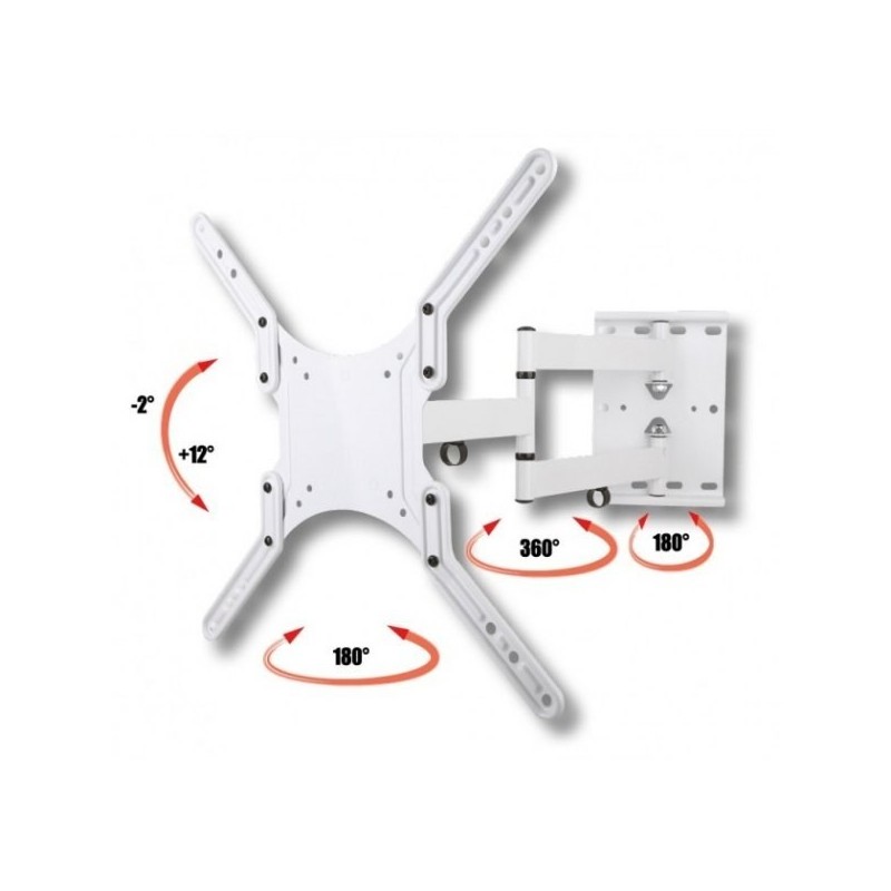 Uchwyt ścienny Techly 23"-55", 45kg obrotowy | PartsPC.pl