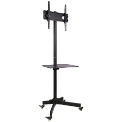 Stojak mobilny Techly 23"-55", 25kg regulowany