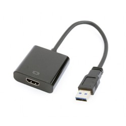 Gembird Adapter USB 3.0/HDMI-A 19pin/żeński | PartsPC.pl