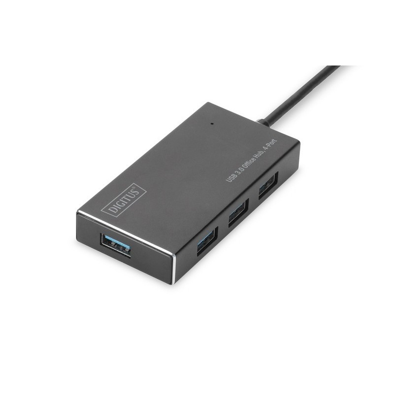 Hub/Koncentrator DIGITUS 4-portowy USB 3.0 SuperSpeed, aktyw… | PartsPC.pl