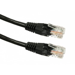 TB Kabel Patchcord miedziany kat. 5e RJ45 UTP 2m czarny | PartsPC.pl