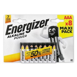 Bateria alkaliczna Energizer Alkaline Power AAA / LR03 - 8 s… | PartsPC.pl