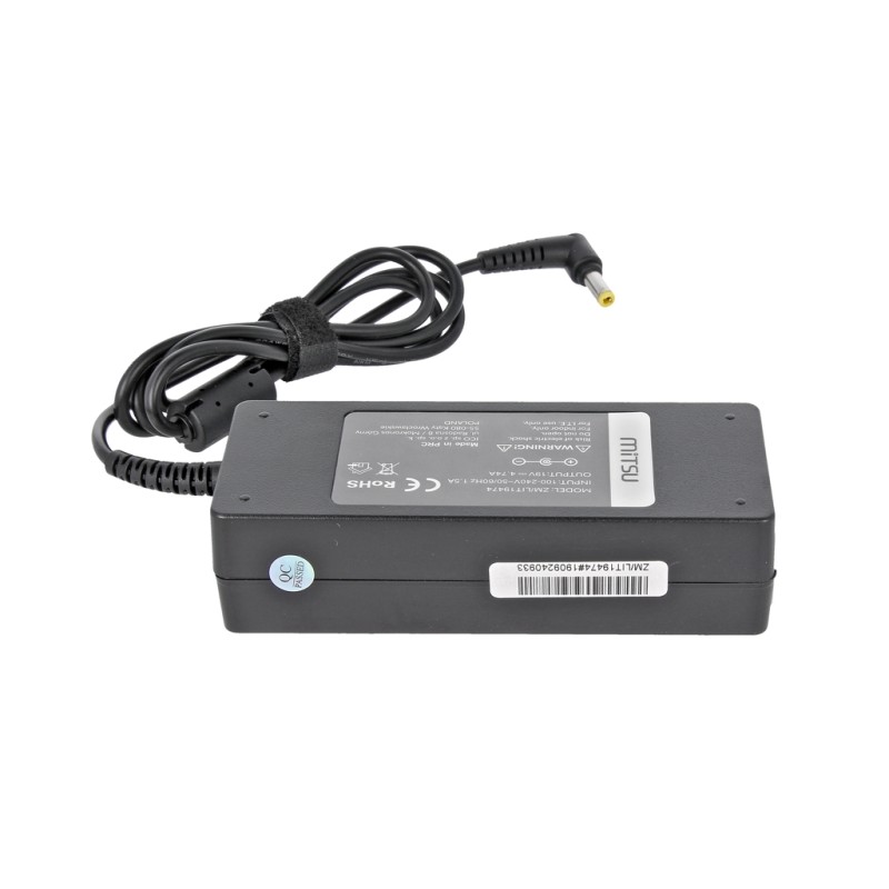 Zasilacz sieciowy Mitsu 19V 4.74A (5.5x2.5) 90W do notebooka… | PartsPC.pl