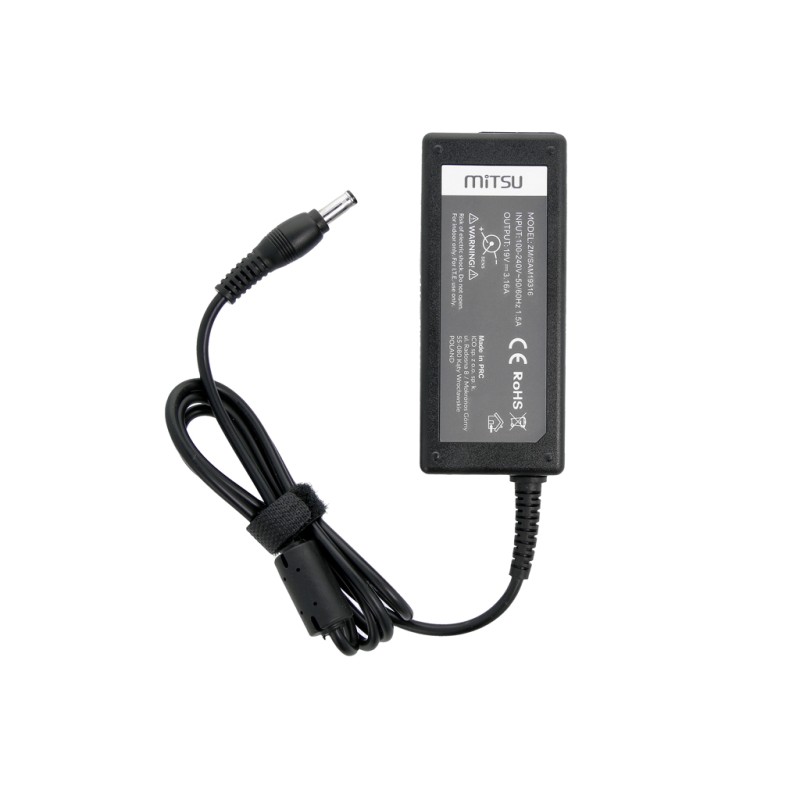 Zasilacz sieciowy Mitsu 19V 3.16A (5.5x3.0 pin) 60W do noteb… | PartsPC.pl