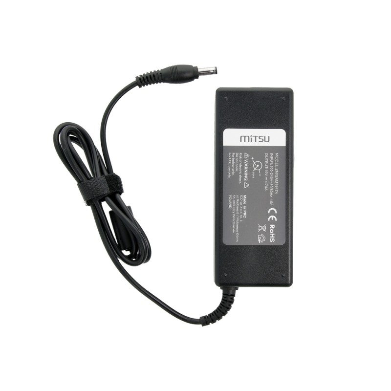 Zasilacz sieciowy Mitsu 19V 4.74A (5.5x3.0 pin) 90W do noteb… | PartsPC.pl
