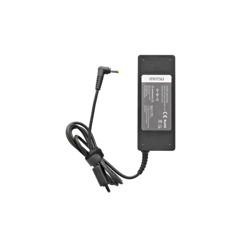 Zasilacz sieciowy Mitsu 20V 4.5A (5.5x2.5) 90W do note... | PartsPC.pl