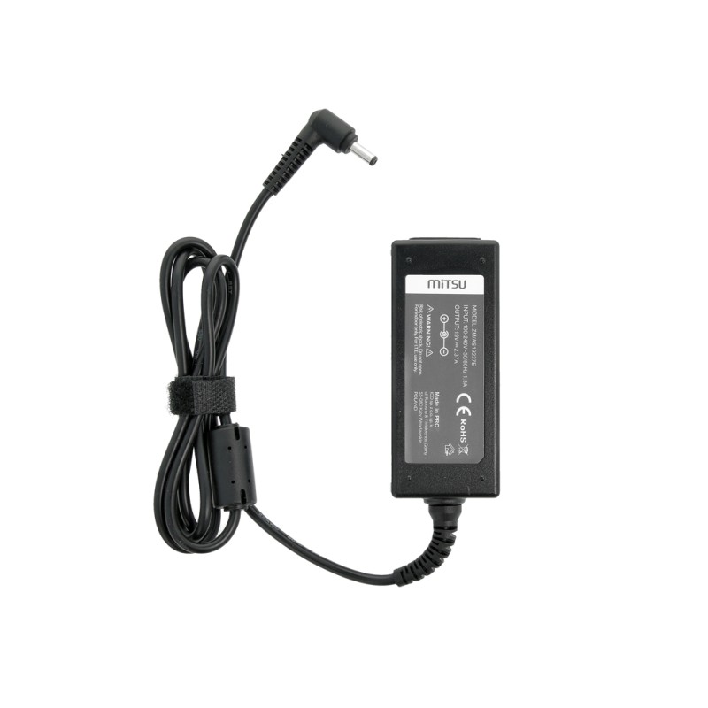 Zasilacz sieciowy Mitsu 19V 2.37A (4.0x1.35) 45W do notebook… | PartsPC.pl
