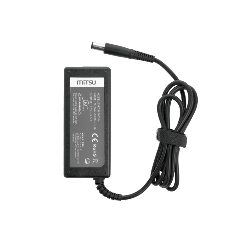 Zasilacz sieciowy Mitsu 19.5V 3.34A (7.4x5.0 pin) 65W do not… | PartsPC.pl
