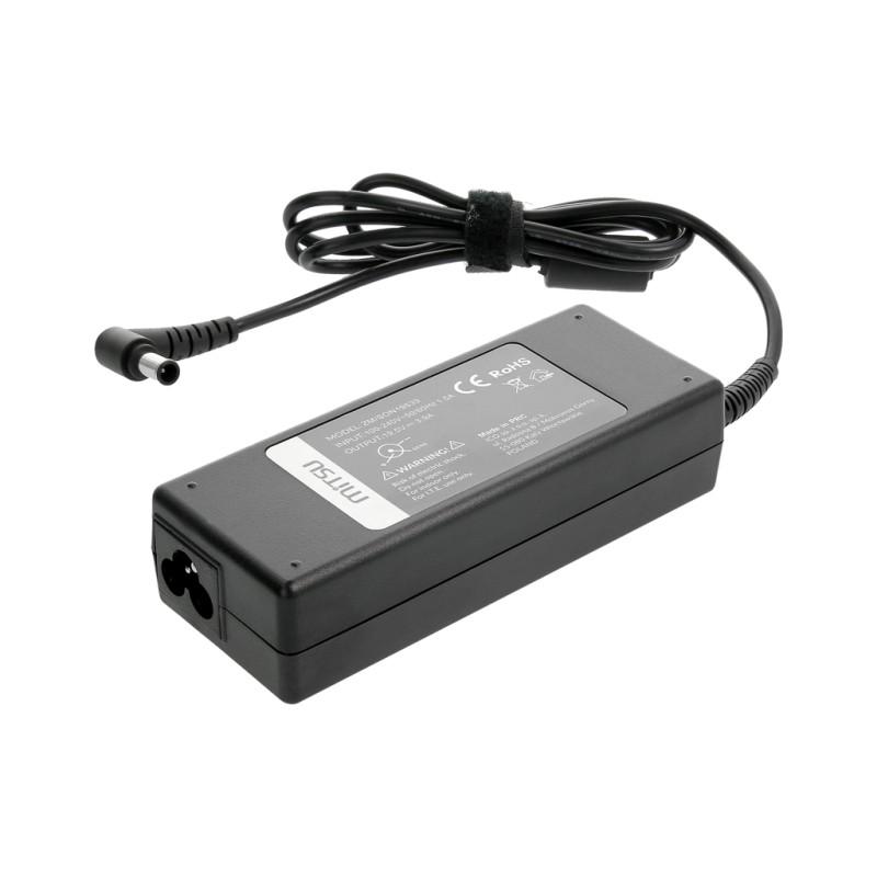 Zasilacz sieciowy Mitsu 19.5V 3.9A (6.5x4.4 pin) 75W d... | PartsPC.pl