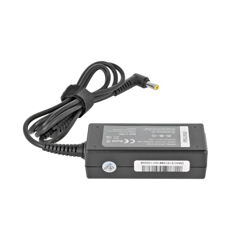 Zasilacz sieciowy Mitsu 19V 1.58A (5.5x1.7) 30W do not... | PartsPC.pl