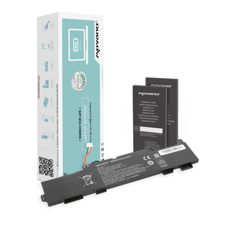 Bateria Movano do notebooka HP EliteBook SS03XL, 735, 745, 8… | PartsPC.pl