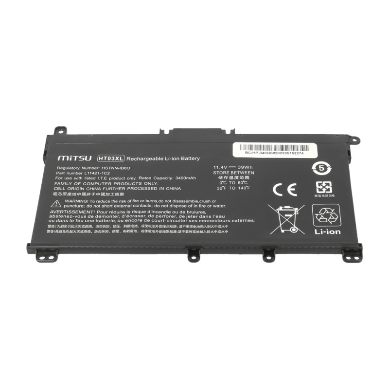 Bateria Mitsu do notebooka HP HT03XL, 240 250 255 256 G7, 34… | PartsPC.pl