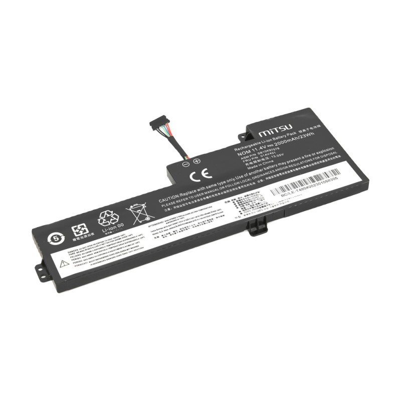 Bateria Mitsu do notebooka Lenovo ThinkPad T470, T480, A475,… | PartsPC.pl