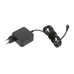 Zasilacz sieciowy Mitsu 45W USB-C, USBC, 5-20V, 2-3A (black)… | PartsPC.pl