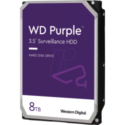 Dysk WD Purple™ WD85PURZ 8TB 3.5" 5640 256MB SATA III | PartsPC.pl