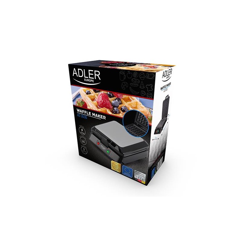 Gofrownica Adler AD 3036, 1300W | PartsPC.pl