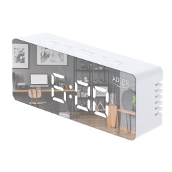 Budzik Adler AD 1189W biały | PartsPC.pl