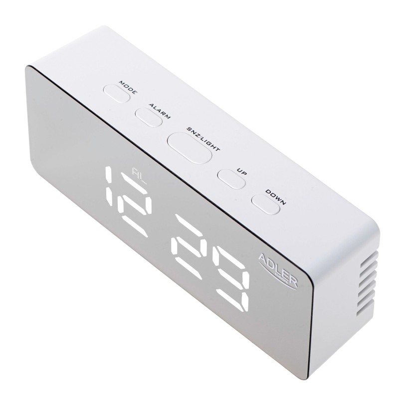 Budzik Adler AD 1189W biały | PartsPC.pl